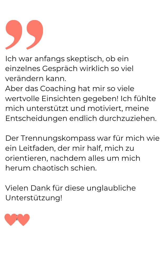 zunächst skeptisch - unglaubliche Unterstützung